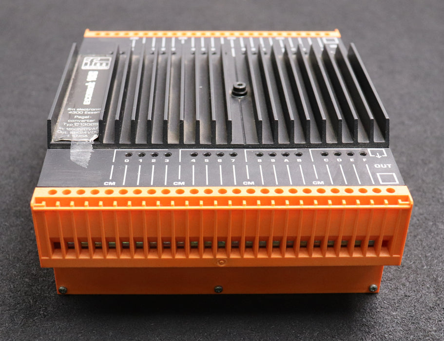 Bild des Artikels IFM-Pegelconverter-Typ-C13005-In:-16x220VAC-Out:-16x24VDC-I:-10mA-gebraucht