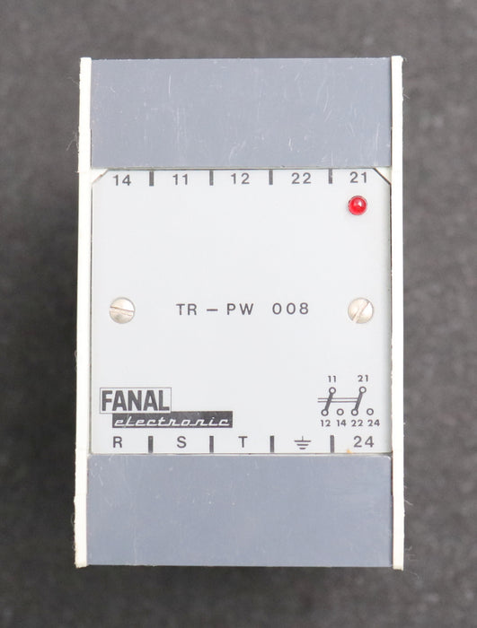 Bild des Artikels FANAL-Relais-Typ-TP-RW-008/01-Nennbetriebsspannung-220V-50…60Hz