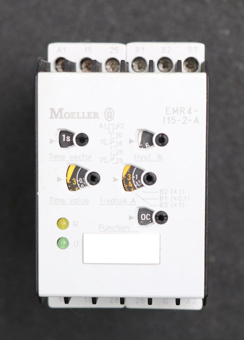 Bild des Artikels MÖLLER-Stromüberwachungsrelais-Typ-EMR4-I15-2-A-24VDC-/-4A,-230VAC-/-4A