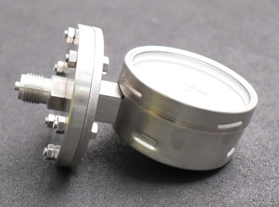 Bild des Artikels WIKA-DURATHERM-600-Plattenfedermanometer-Typ-DDP-66-0-4bar-G1/4"-Ø-101mm