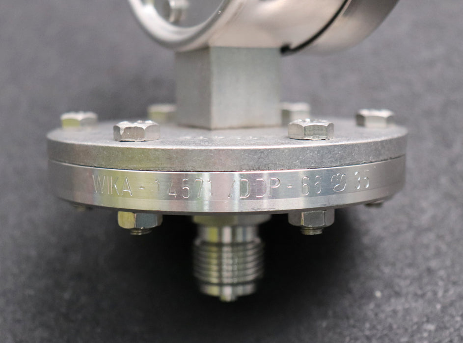 Bild des Artikels WIKA-DURATHERM-600-Plattenfedermanometer-Typ-DDP-66-0-4bar-G1/4"-Ø-101mm