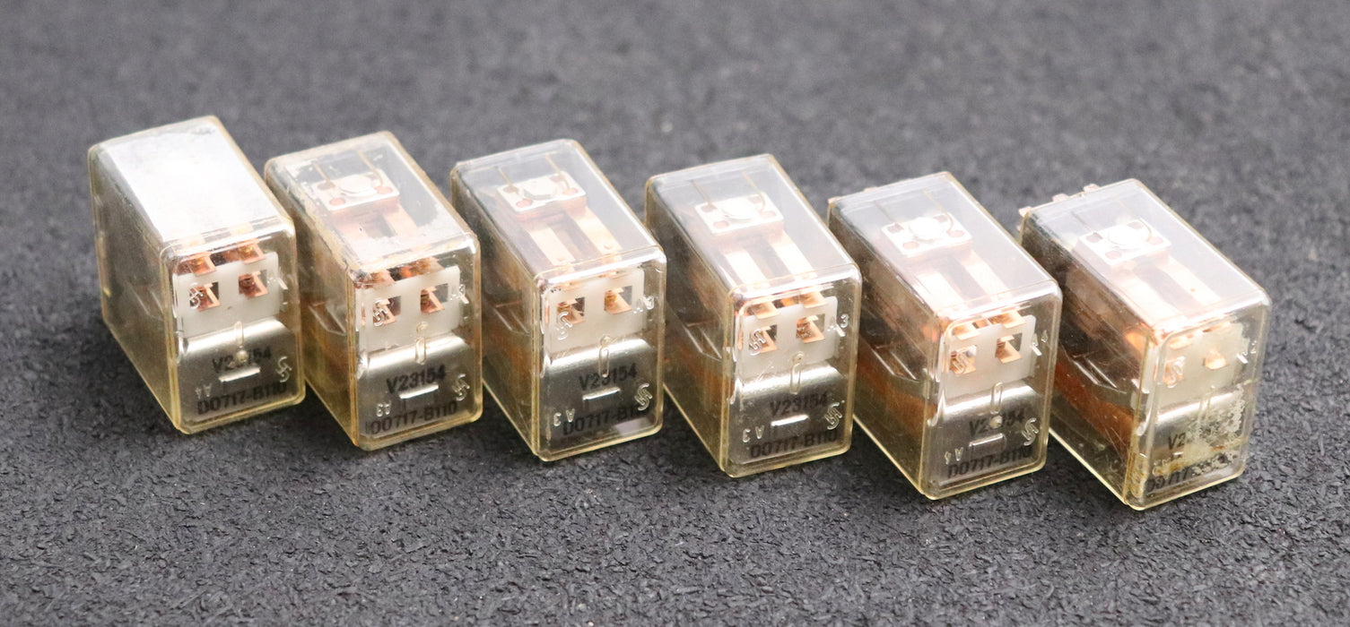 Bild des Artikels SIEMENS-6x-Relais-V23154-D0717-B110-12VDC-gebraucht