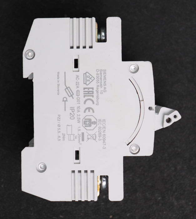 Bild des Artikels SIEMENS-Sicherungslasttrennschalter-5SG7631-0KK10-D01/10A-230/400VAC-gebraucht