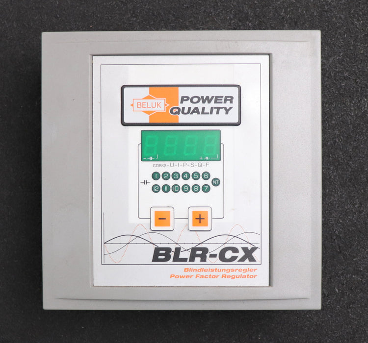 Bild des Artikels BELUK-Blindleistungsregler-Typ-BLR-CX-12-M-K2-Ub-115/230V-50/60Hz-6VA