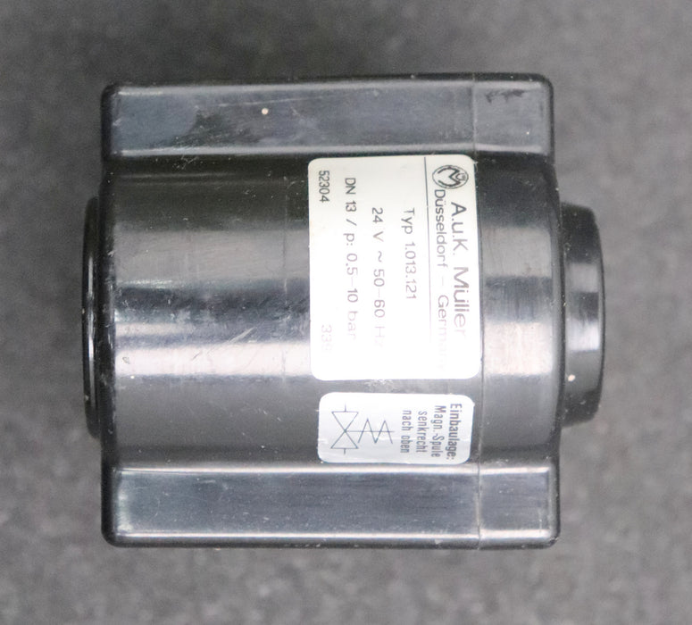 Bild des Artikels MÜLLER-2/2-Wege-Ventil-Typ-1.013.121-24VAC-50/60Hz-DN13-/-P-0,5-10bar-gebraucht