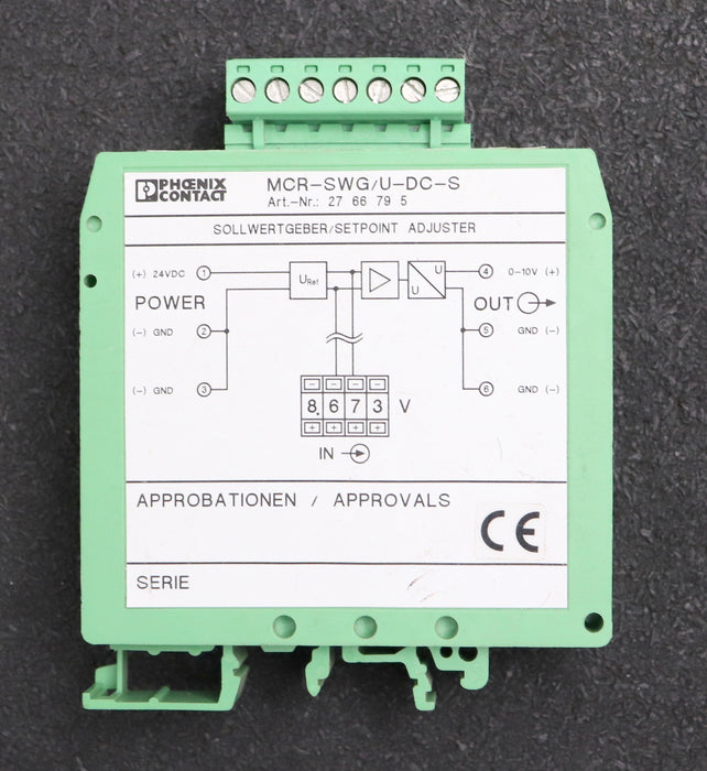 Bild des Artikels PHOENIX-CONTACT-Messumformer-Typ-MCR-SWG/U-DC-S-Art.-Nr.-2766795-out-0,000-9,999