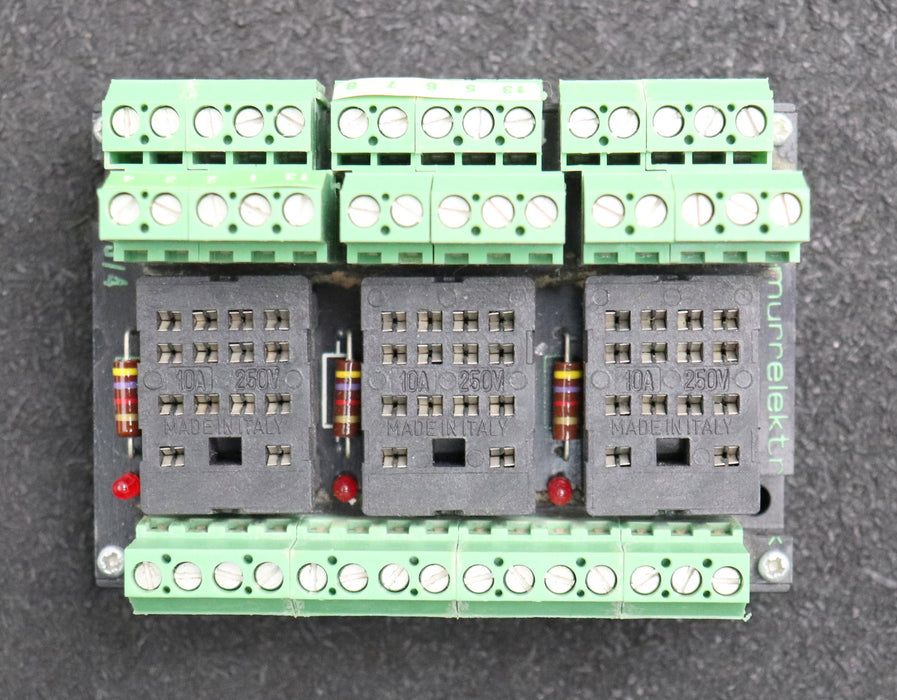 Bild des Artikels MURRELEKTRONIK-Relaisplatte-Typ-RPI-3/4-L-Art.Nr.-61061-max.-24VDC---250VAC/DC