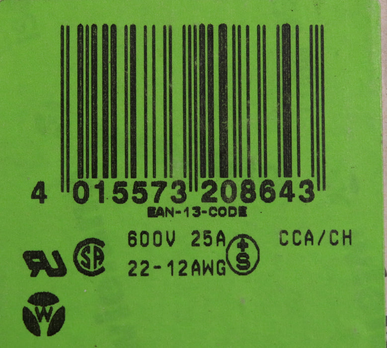 Bild des Artikels WIELAND-100x-Durchgangsklemme-WZ-4-9700B/5-grau-600V-25A-22-12AWG-unbenutzt