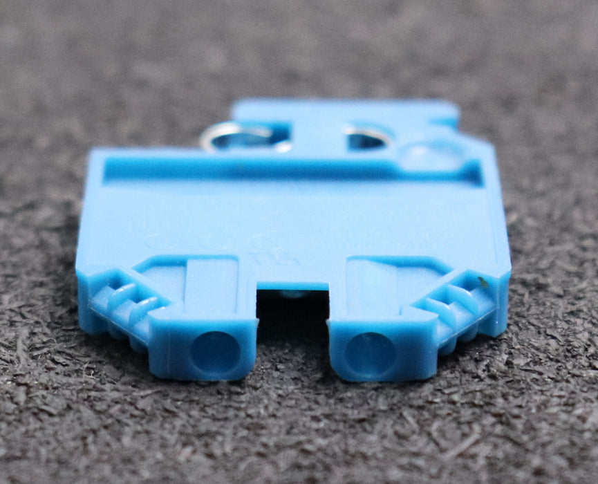 Bild des Artikels WIELAND-100x-Durchgangsklemme-WZ-4-9700B/5-blau-600V-25A-22-12AWG-unbenutzt