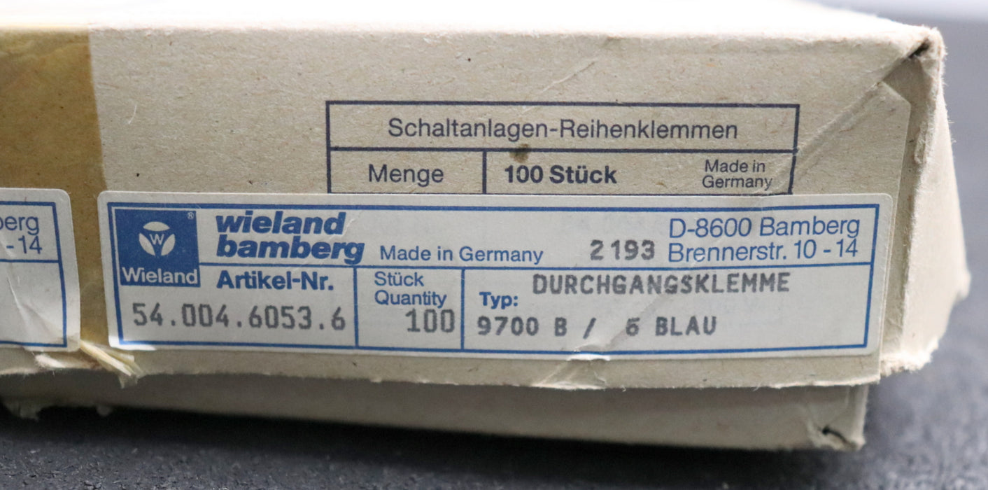 Bild des Artikels WIELAND-100x-Reihenklemme-9700B/6-blau-Art.Nr.-54.004.6053.6-600V-35A-22-10AWG