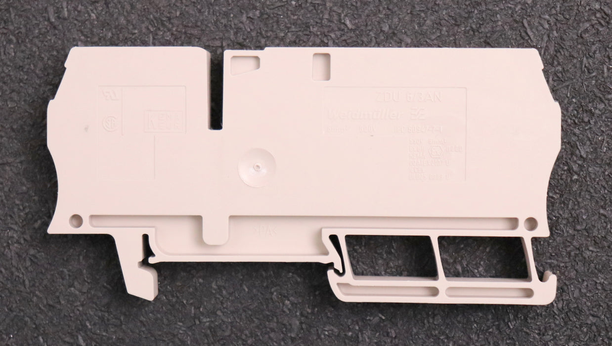 Bild des Artikels WEIDMÜLLER-99x-Durchgangs-Reihenklemme-ZDU-6/3AN-6mm²-800V-41A