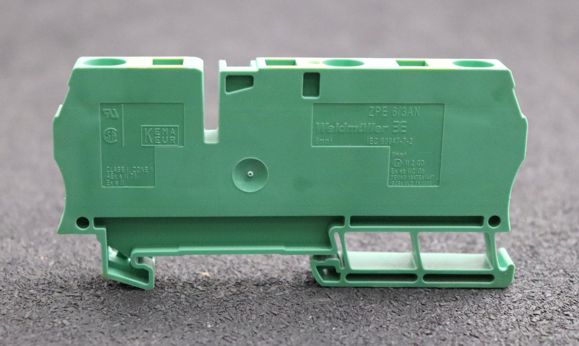 Bild des Artikels WEIDMÜLLER-50x-Schutzleiter-Reihenklemme-ZPE-6/3AN-Art.Nr.-7907400000-6mm²-720A