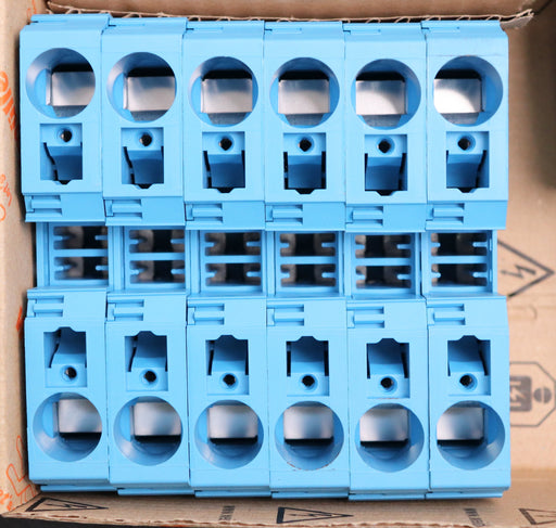 Bild des Artikels WEIDMÜLLER-6x-Durchgangs-Reihenklemme-ZDU-35-BL-Art.Nr.-1739630000-35mm²-125A