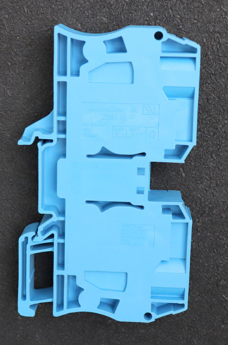 Bild des Artikels WEIDMÜLLER-6x-Durchgangs-Reihenklemme-ZDU-35-BL-Art.Nr.-1739630000-35mm²-125A