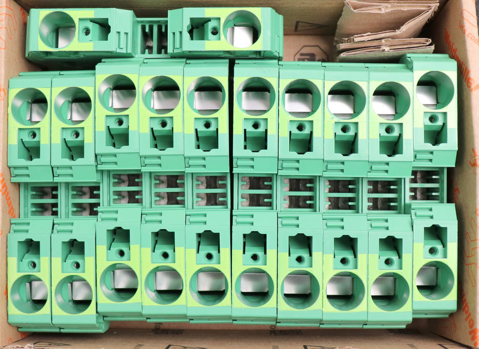 Bild des Artikels WEIDMÜLLER-11x-Schutzleiter-Reihenklemme-ZPE-35-Art.Nr.-1739650000-35mm²-4200A