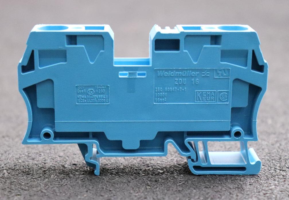 Bild des Artikels WEIDMÜLLER-23x-Durchgangs-Reihenklemme-ZDU-16-BL-Art.Nr.-1745240000-16mm²-76A