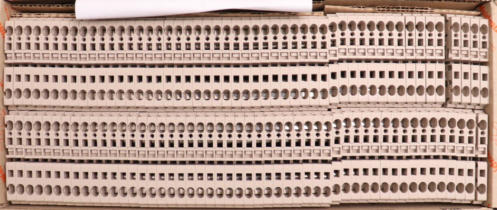 Bild des Artikels WEIDMÜLLER-100x-Durchgangs-Reihenklemme-ZDU-4-Art.Nr.-1632050000-4mm²-32A-800V