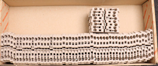Bild des Artikels WEIDMÜLLER-58x-Durchgangs-Reihenklemme-ZDU-4-Art.Nr.-1632050000-4mm²-32A-800V