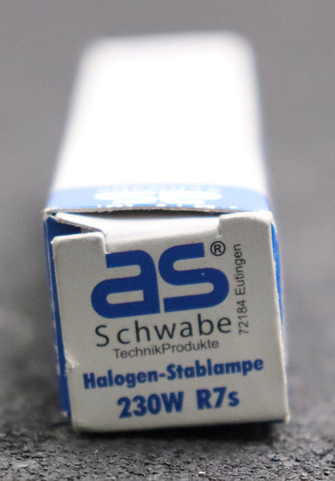 Bild des Artikels AS-SCHWABE-4x-Halogen-Leuchtmittel-Art.Nr.-46011-230W-Sockel-R7s-unbenutzt