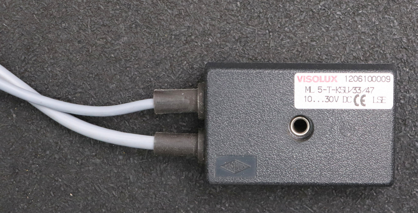 Bild des Artikels VISOLUX-Einweglichtschranke-Typ-ML-5-T-KSU/33/47-10…30VDC-gebraucht