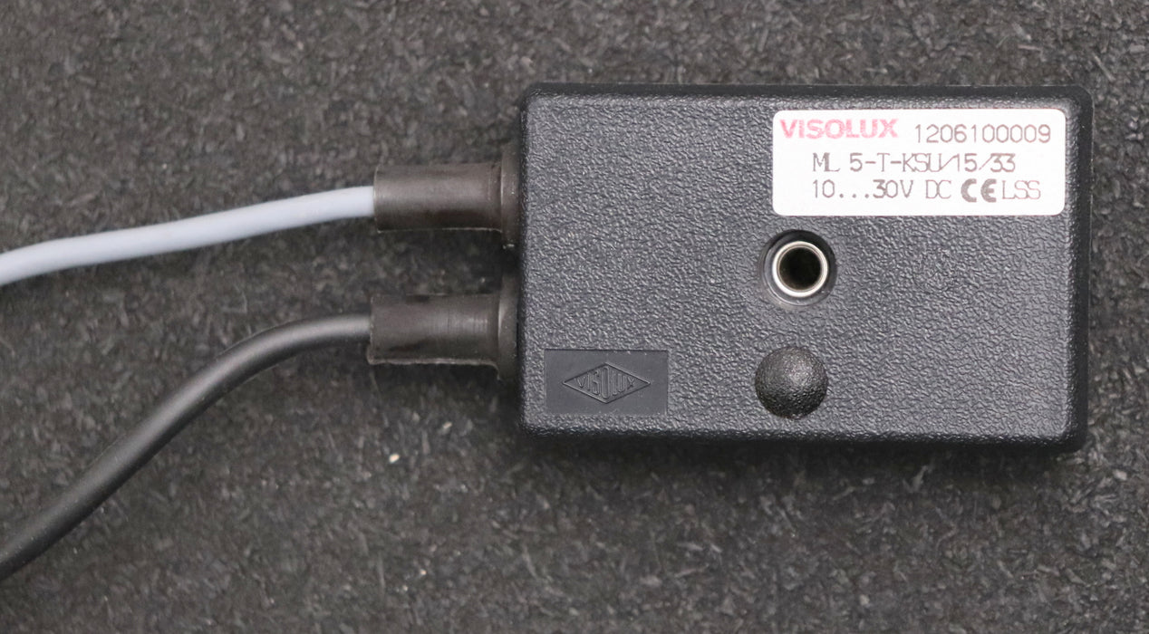 Bild des Artikels VISOLUX-Einweglichtschranke-Typ-ML-5-T-KSU/15/33-10…30VDC-gebraucht
