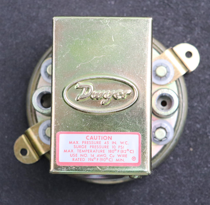 Bild des Artikels DWYER-Niederdifferenzdruckschalter-Model-No.-19100-Betriebsbereich-Zoll-0,15-0,5