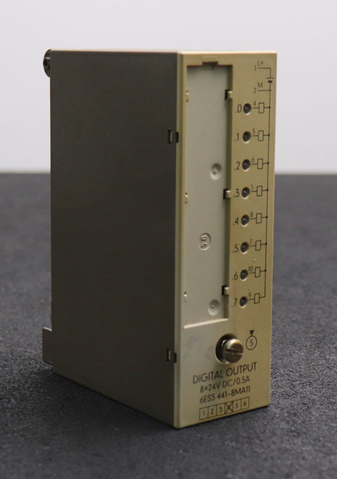 Bild des Artikels SIEMENS-SIMATIC-S5-Digitalausgabe-6ES5441-8MA11-8x24VDC-0,5A-E-Stand:-4