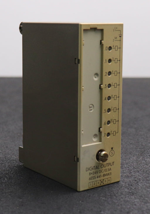 Bild des Artikels SIEMENS-SIMATIC-S5-Digitalausgabe-6ES5441-8MA11-8x24VDC-0,5A-E-Stand:-4