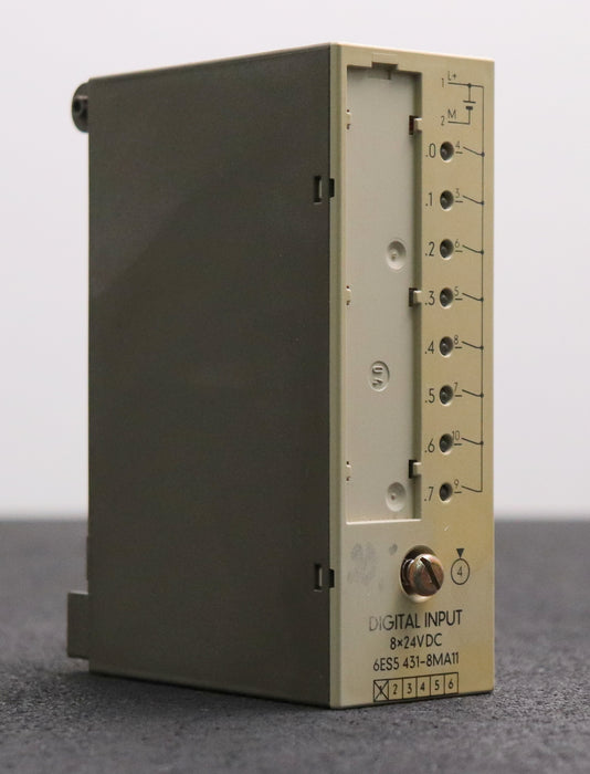 Bild des Artikels SIEMENS-SIMATIC-S5-Digitalausgabe-6ES5441-8MA11-8x24VDC-0,5A-E-Stand:-1