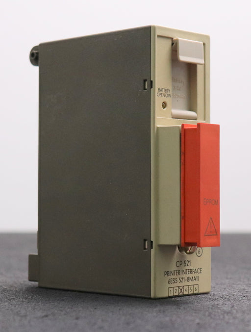 Bild des Artikels SIEMENS-SIMATIC-S5-Kommunikationsprozessor-CP521-mit-Speichermodul-6ES5521-8MA11