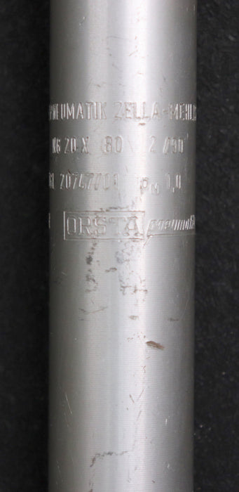 Bild des Artikels ORSTA-Pneumatikzylinder-NG-20-x-80-TGL-20747/01-Pn1,0-Hub-80mm-gebraucht