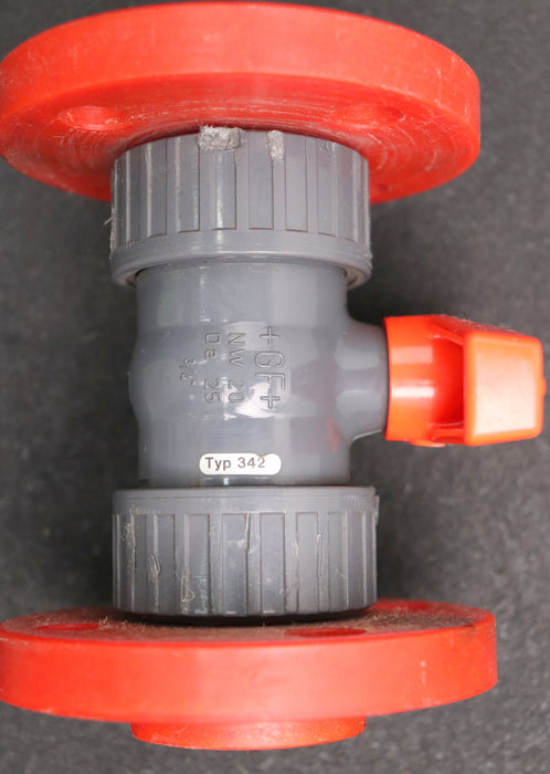 Bild des Artikels GEORG-FISCHER-Kugelhahn-PVC-U-Typ-342-NW20-Da25-3/4''-ND10-gebraucht