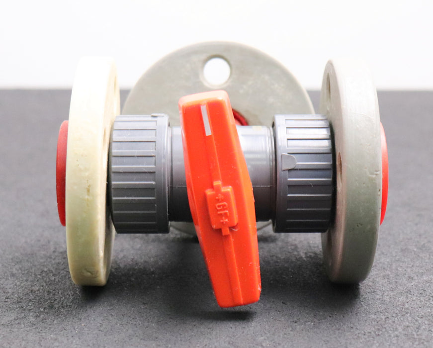 Bild des Artikels GEORG-FISCHER-Dreiwege-Kugelhahn-PVC-Typ-343-NW20-Da25-ND10