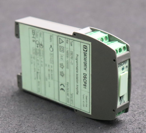 Bild des Artikels DATAFORTH-Spannungstransmitter-Typ-DSCP81-01-Mat.:-149309/-1050002-Input-4…20mA