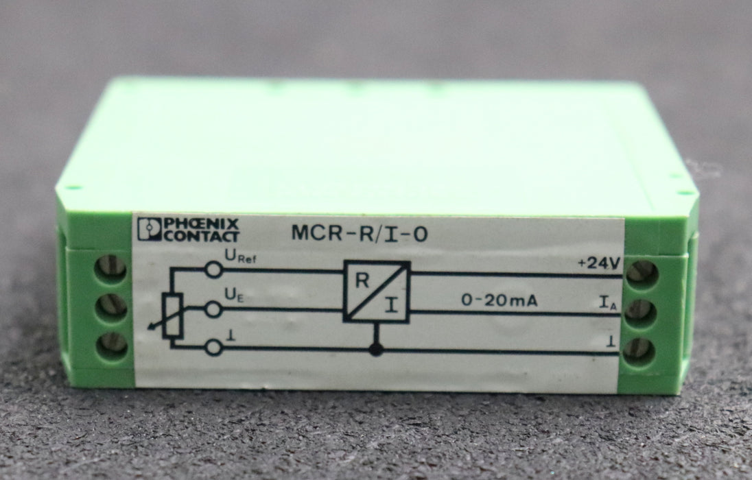 Bild des Artikels PHOENIX-CONTACT-Trennverstärker-Typ-MCR-R/I-0-Art.-Nr.-2769284-POTI-0-1K-0-10K