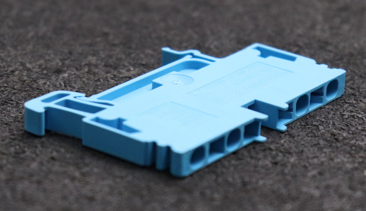 Bild des Artikels WEIDMUELLER-50x-Durchgangs-Reihenklemmen-blau-Typ-ZDU-2.5/4AN-BL