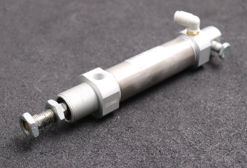 Bild des Artikels SMC-Pneumatikzylinder-CD85N25-50-B-Max.-1,0MPa-Kolben-25mm-Hub-50mm-gebraucht