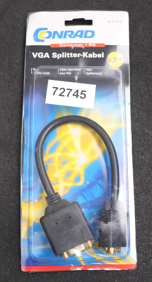 Bild des Artikels CONRAD-VGA-Splitter-Kabel-Länge-0,2m-passiver-Verteiler-eines-VGA-Signals