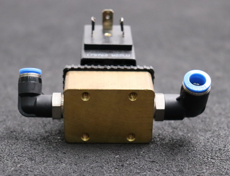 Bild des Artikels BÜRKERT-Magnetventil-Typ-6013-A-4,0-FKM-M5-Nr.-00125306-G1/4-PN-0-1,5bar-24VDC