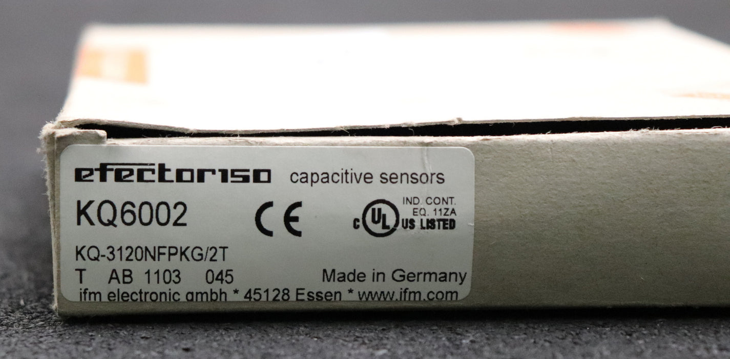 Bild des Artikels IFM-Kapazitiver-Sensor-Typ-KQ6002-KQ-3120NFPKG/2T-Betriebsspannung-10...30VDC