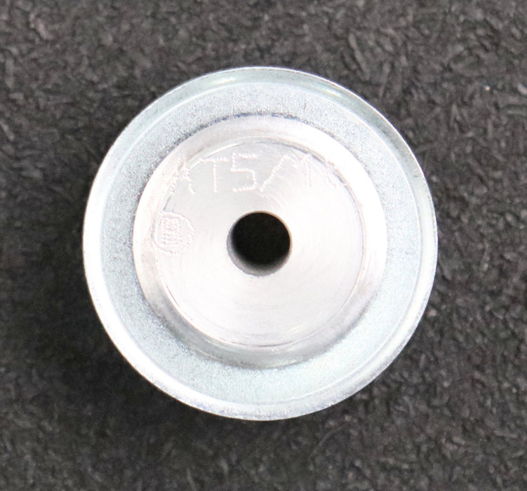 Bild des Artikels Aluminium-Zahnriemenscheibe-toothed-pulley-mit-beidseitigen-Bordscheiben-AT5-18