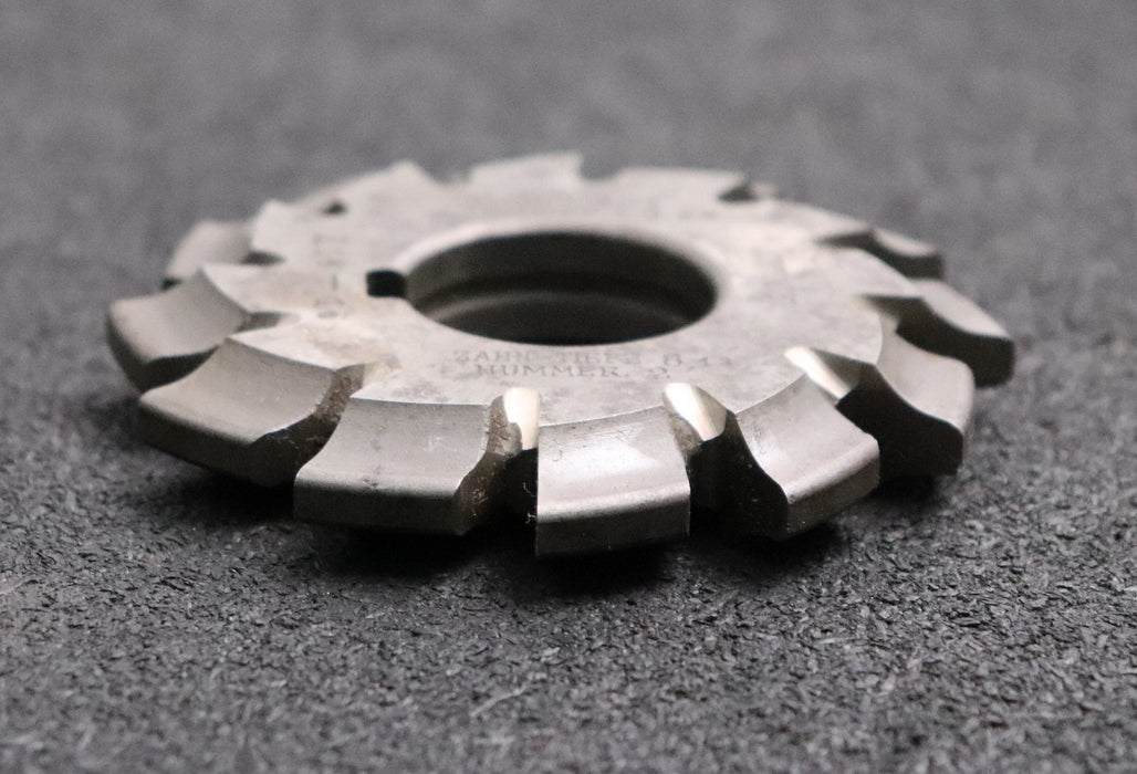 Bild des Artikels WESSELMANN-Zahnformfräser-m=-3,75-No.-2-Zähnezahlbereich-Z=-14-16