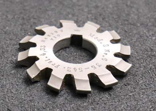 Bild des Artikels Zahnformfräser-gear-profile-cutter-m=-2-No.-6-für-Zähnezahlbereich-Z=-35-54