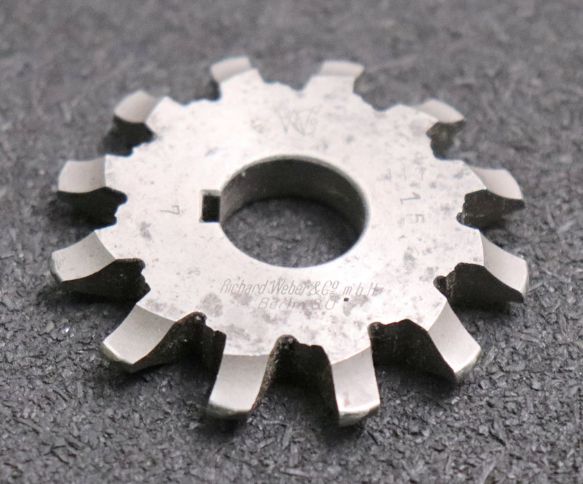 Bild des Artikels Zahnformfräser-gear-profile-cutter-m=-1,5-No.-7-für-Zähnezahlbereich-Z=-55-134