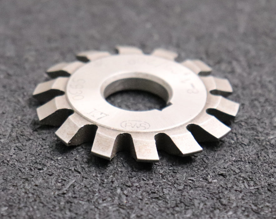 Bild des Artikels PWS-Zahnformfräser-gear-profile-cutter-m=-1,25-No.-8-Zähnezahlbereich-Z=-135-00