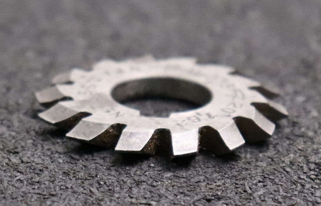 Bild des Artikels Zahnformfräser-gear-profile-cutter-m=-0,75-No.-7-für-Zähnezahlbereich-Z=-55-134