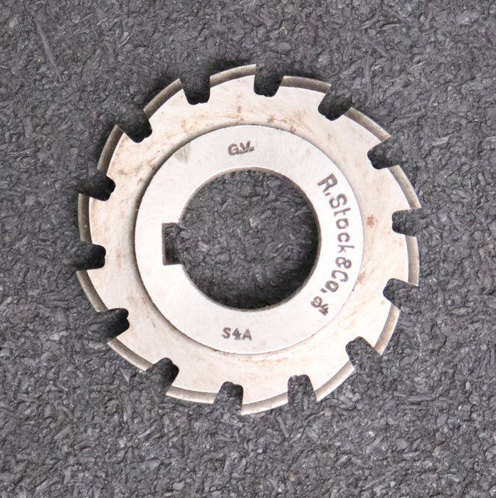 Bild des Artikels R.STOCK-Zahnformfräser-gear-profile-cutter-m=-0,4-No-4-Zähnezahlbereich-Z=-21-25
