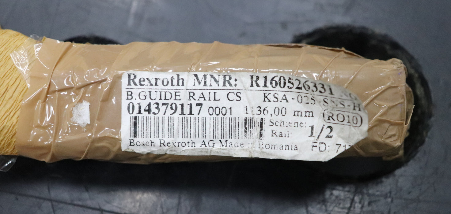 Bild des Artikels REXROTH-Führungsschiene-KSA-025-SNS-H-MNR:-R160526331-Länge-1136mm-unbenutzt