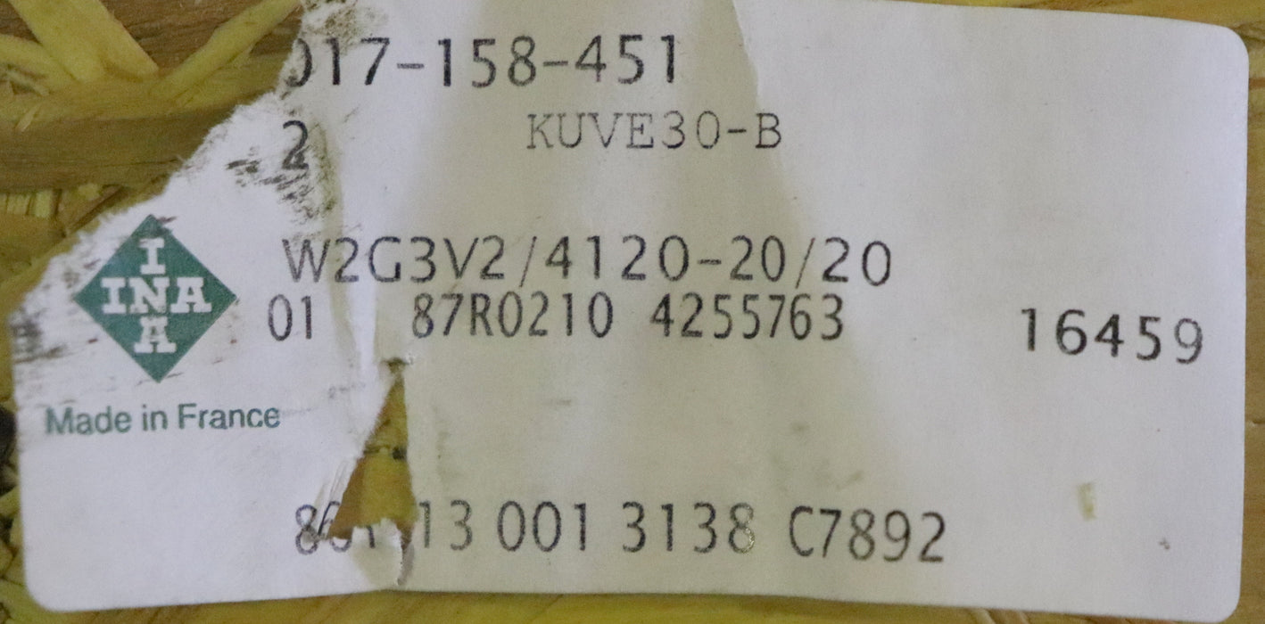 Bild des Artikels INA-2x-Kugelumlaufeinheit-KUVE30-B-W2G3V2/4120-20/20-mit-je-2-Führungswagen