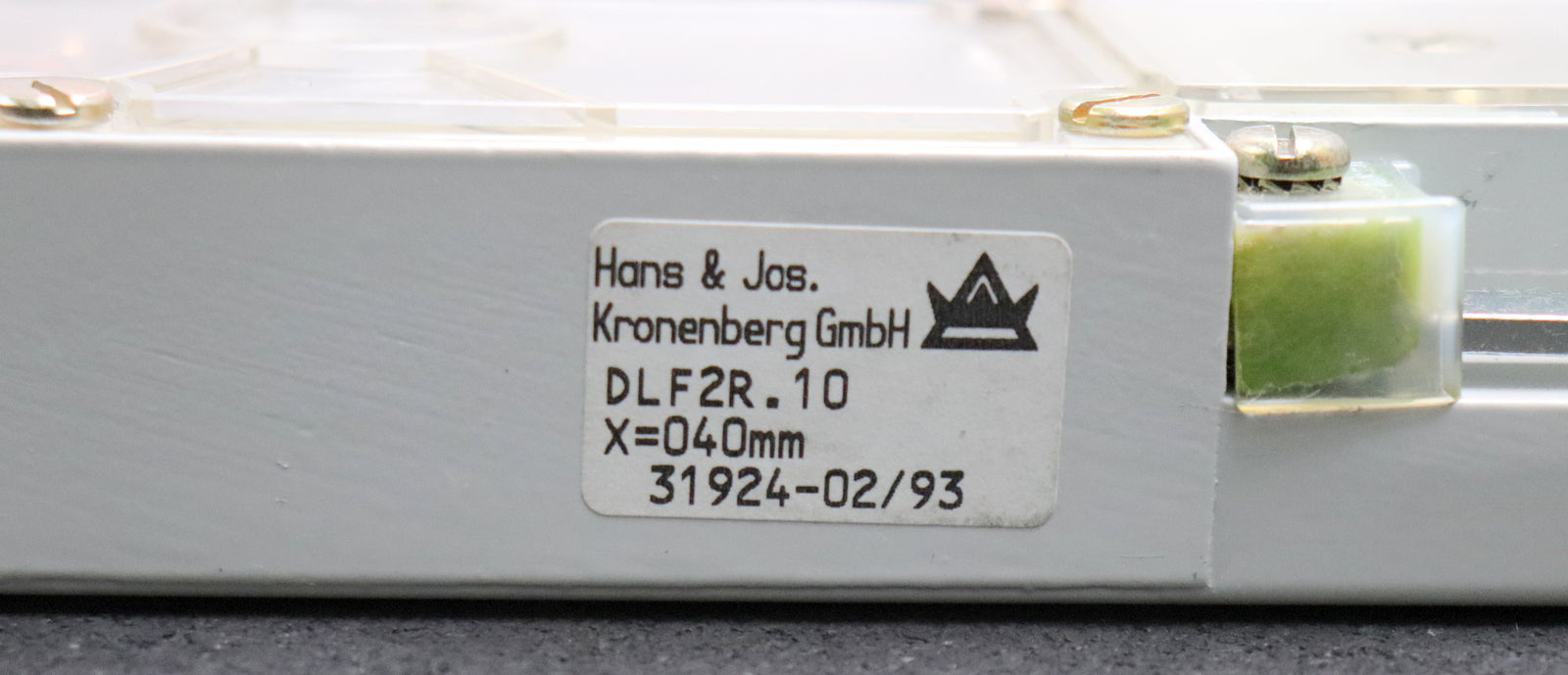 Bild des Artikels KRONENBERG-Türverriegelung-DLF2R.10-X=-40mm-mit-Fehlschließsicherung